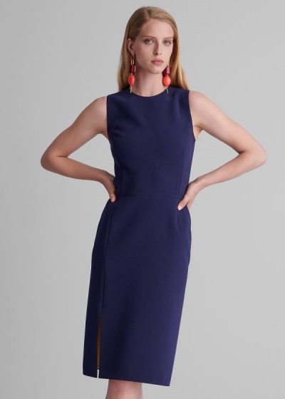 Vestidos Ralph Lauren Mujer Azul Marino / Amarillos - Cora Cady - WDOMR3604